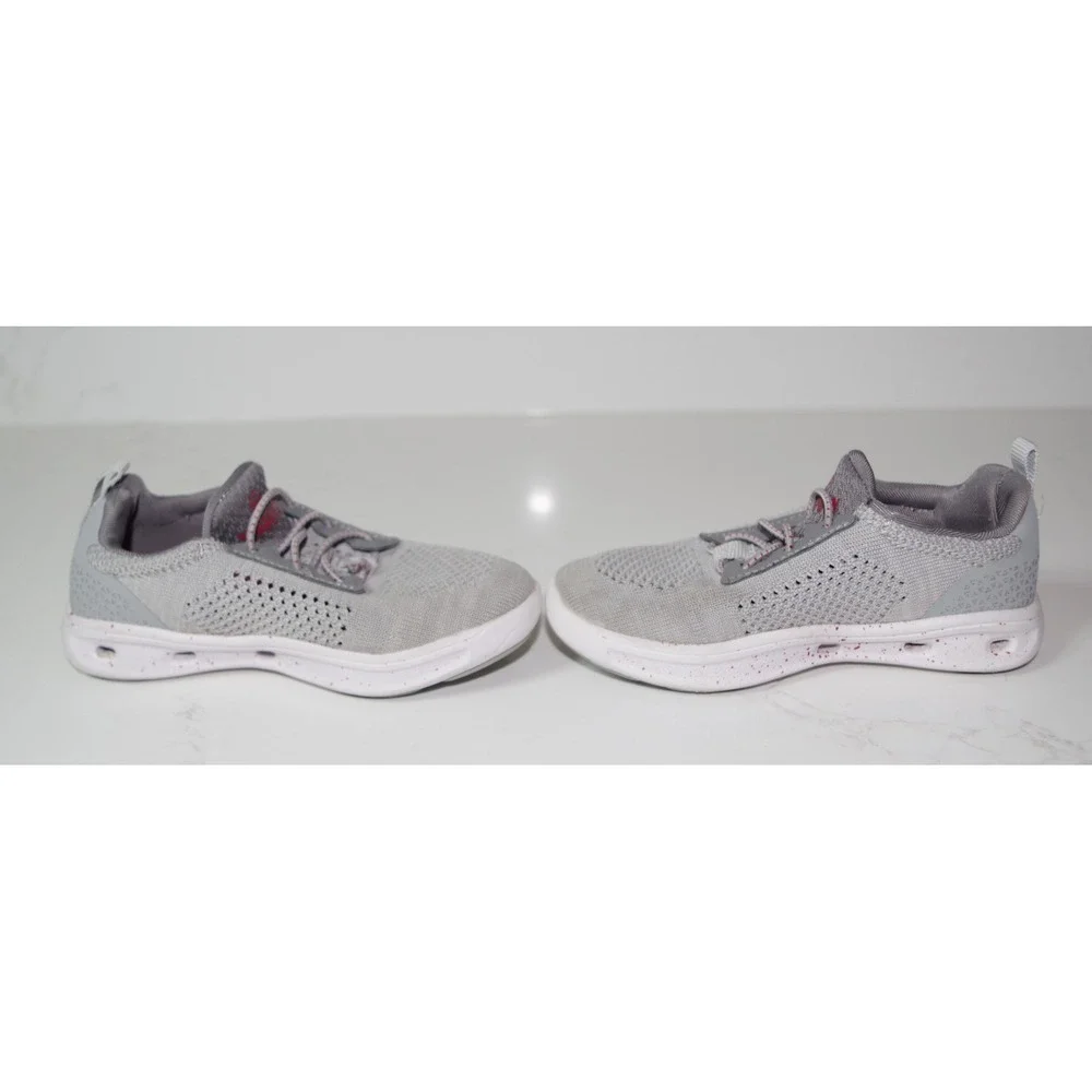 Magellan Outdoors Toddler‎ Boys 9D Gray Red Knit Mesh Slip On Sneakers Size